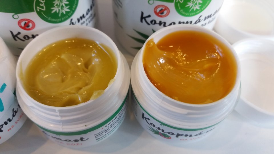 Hemp ointments and gels