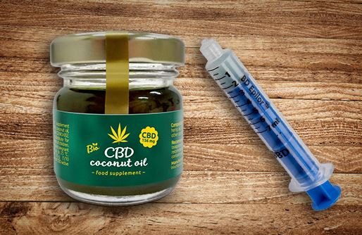 How to easily dose CBD coconut oil with a syringe