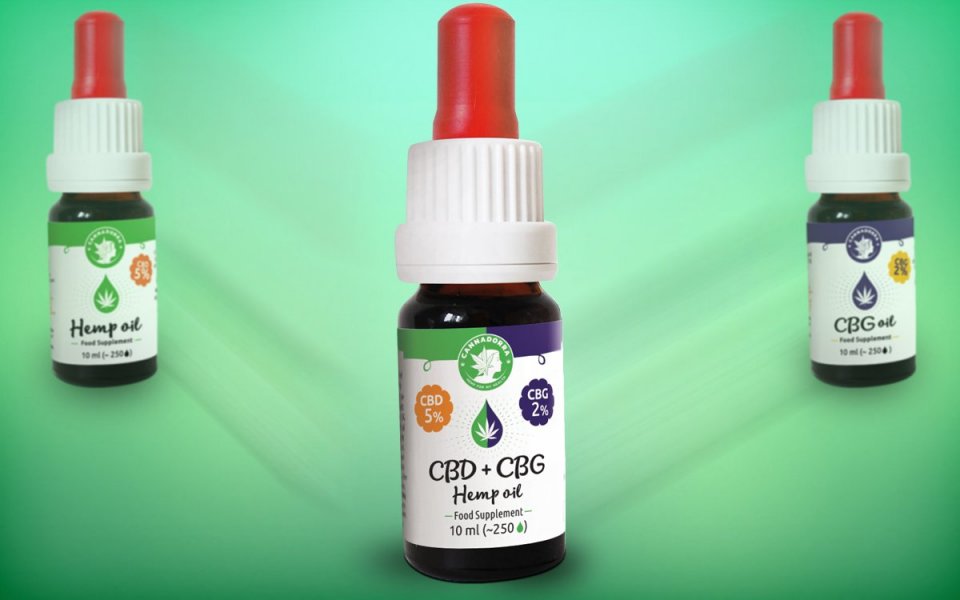 Novelty for maximum immune support - CBD + CBG oil