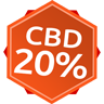 CBD 20 procent