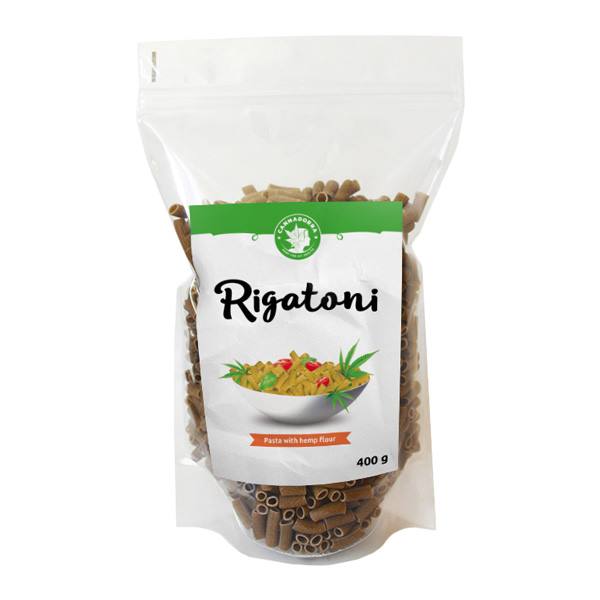 Hemp pasta – rigatoni