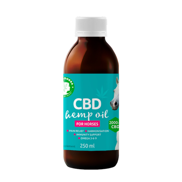 CBD oil for horses 2000 mg, 250 ml