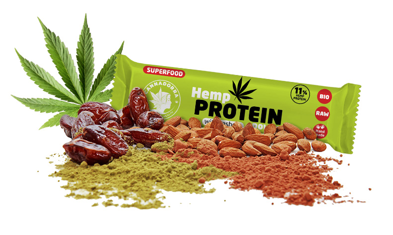 Hamppu Protein Power Bar - Hamppu ja cashew 40g