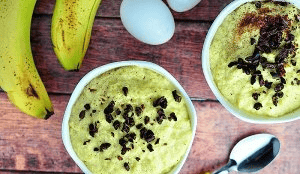 Budyń proteinowy z jajkami