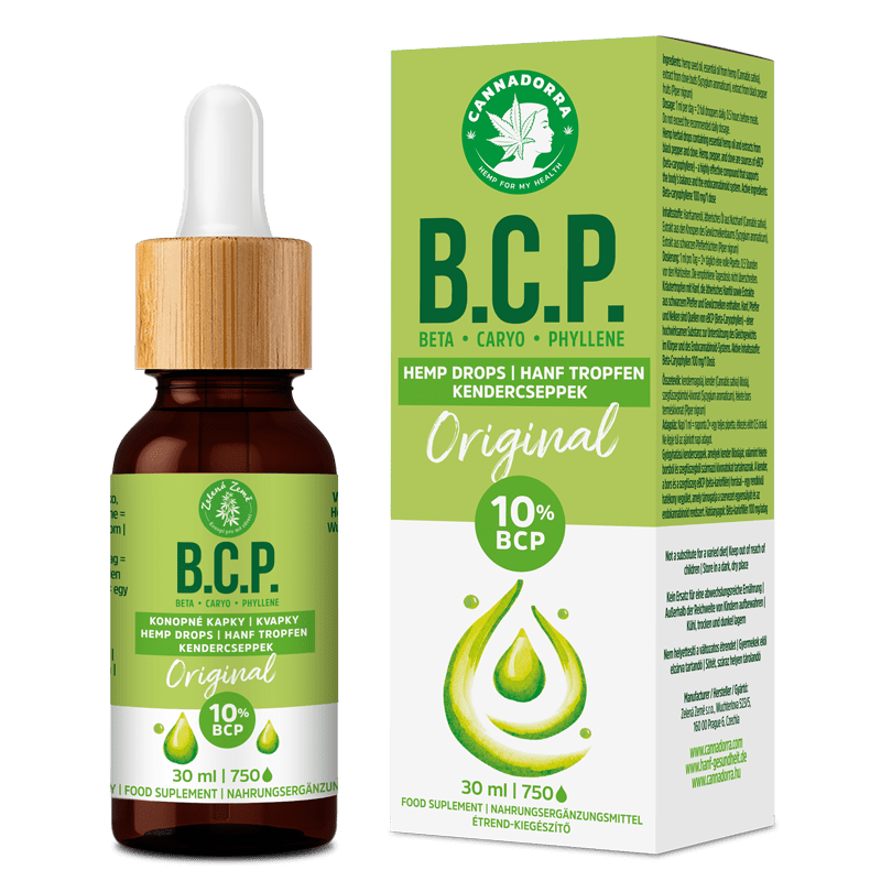 BCP Hemp drops Original 30 ml for €35,90 - BCP hemp drops
